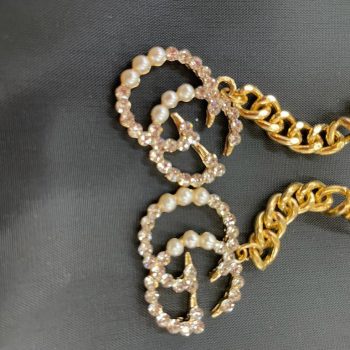 Gucci inspired dangling earrings