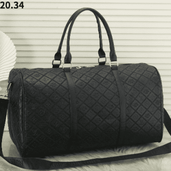 Louis Vuitton Inspired Duffle, Travel Bag