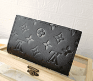 Louis Vuitton (LV) inspired top seller Ladies wallet Black/LW041