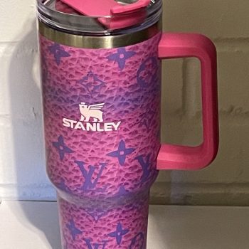 Pink & Purple LV Stanley