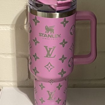 Pink LV Stanley