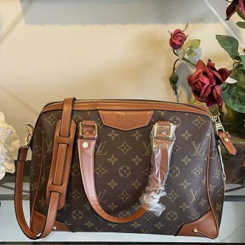 LV Inspired 2 Tone Ladies Crossbody Handbag