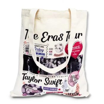 Taylor Swift Eras Inspired Tour Tote Bag