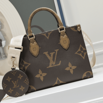 Louis Vuiton (LV) inspired tote bag