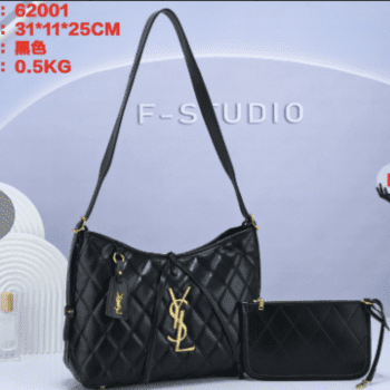 YSL Inspired handbag and wristlet