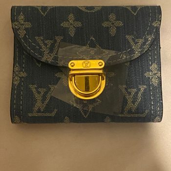 Denim Louis Vuitton (LV) Wallet — LW018