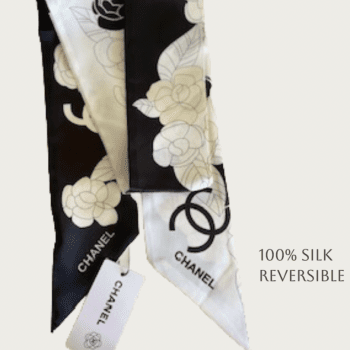 Chanel Inspired Silk Scarf