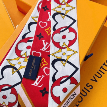 Louis Vuitton (LV) Inspired Silk Scarf