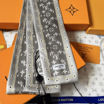 Louis Vuitton (LV) Inspired Silk Scarf