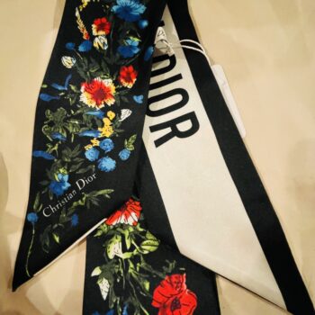 Christian Dior Inspired Silk Scaf