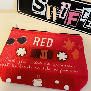 Taylor Swift Inspired Cosmetic Bag