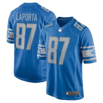 Blue Laporta Inspired NFL Detroit Lions Jers