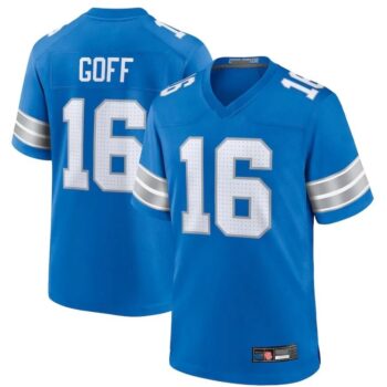 Blue Jared Goff Inspired Lions Jers