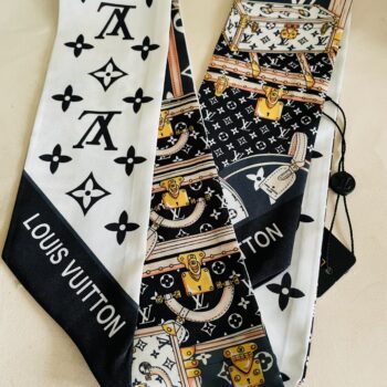 Louis Vuitton Inspired Silk Scarf