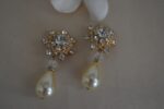 Drop Pearl Clip Earing