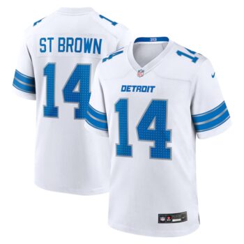 Detroit Lions NFL St. Brown Inspired Jers