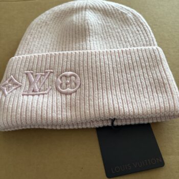 Louis Vuitton (LV) inspired knitted winter hat