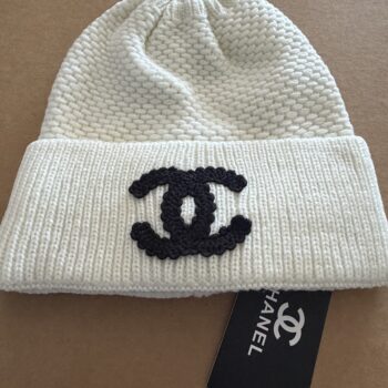 Chanel Inspired knitted winter hat