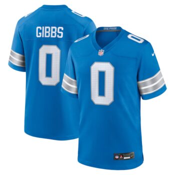 Blue Jahmyr Gibbs NFL Jers