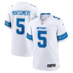 White David Montgomery NFL Jers