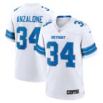 White Anzalone NFL Jers