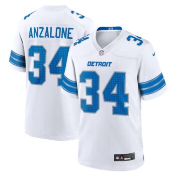 White Anzalone NFL Jers