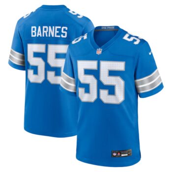 Blue Derek Barnes NFL Jers