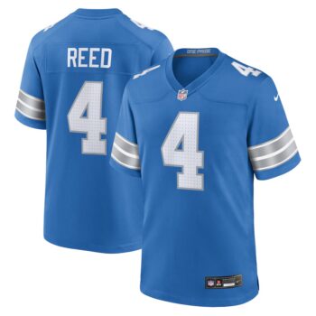 Blue DJ Reed NFL Jers