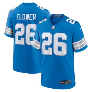 Blue Tre Flowers NFL Jers
