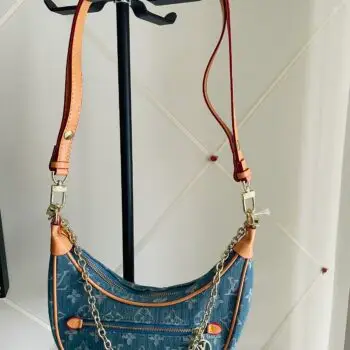 Denim LV Inspired bag crossbody